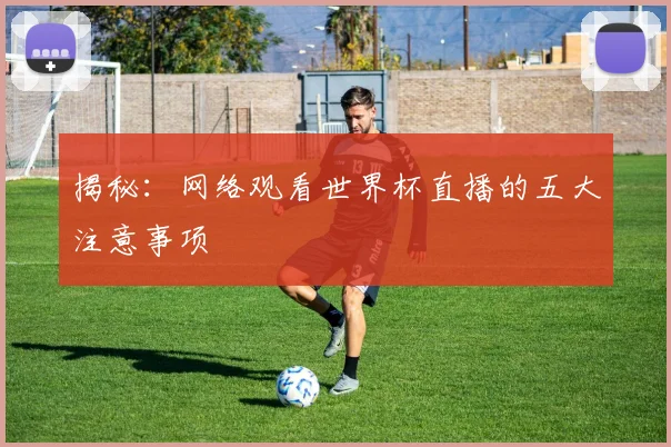 揭秘：网络观看世界杯直播的五大注意事项